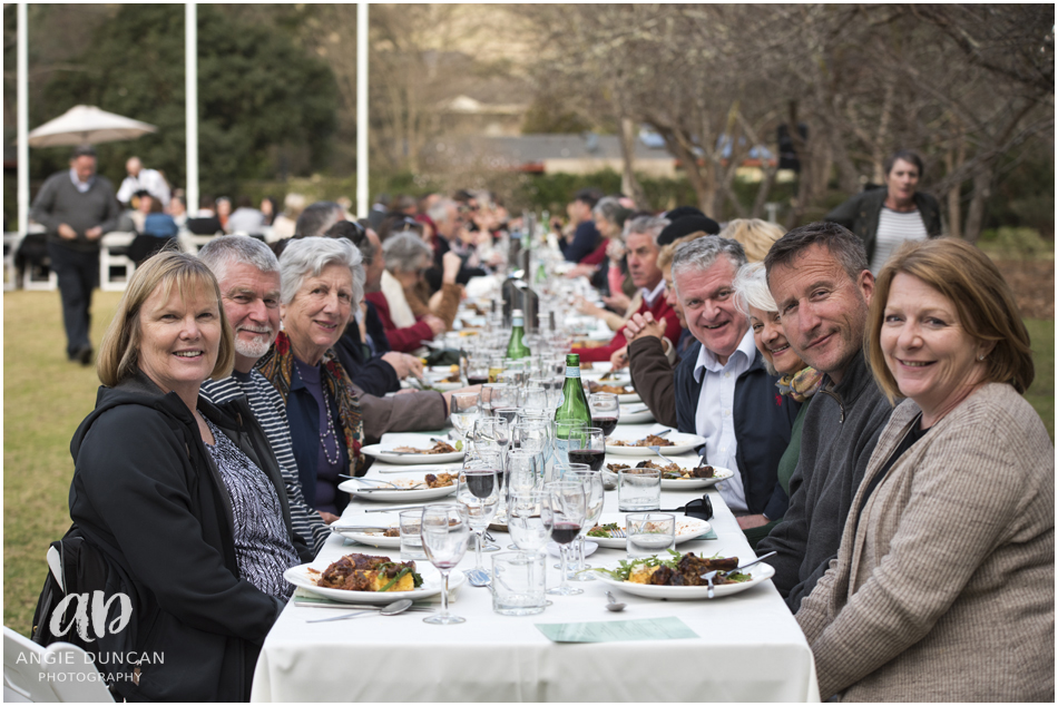 Camden Event Photography, Long Table Lunch, Angie Duncan Photography